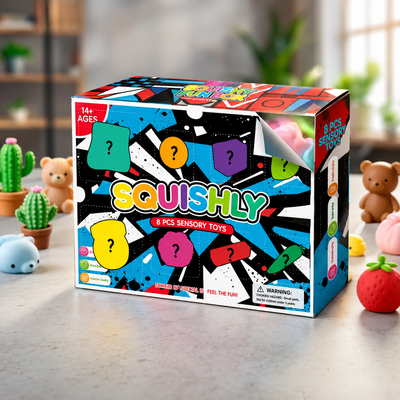 Squishly™ 8-Piece Mystery Squishy Box